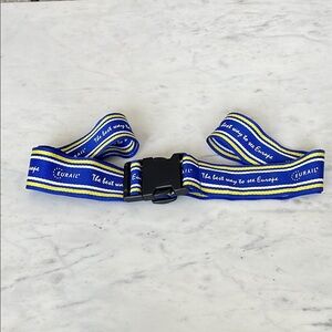 Eurail  luggage Blue and Yellow Belt